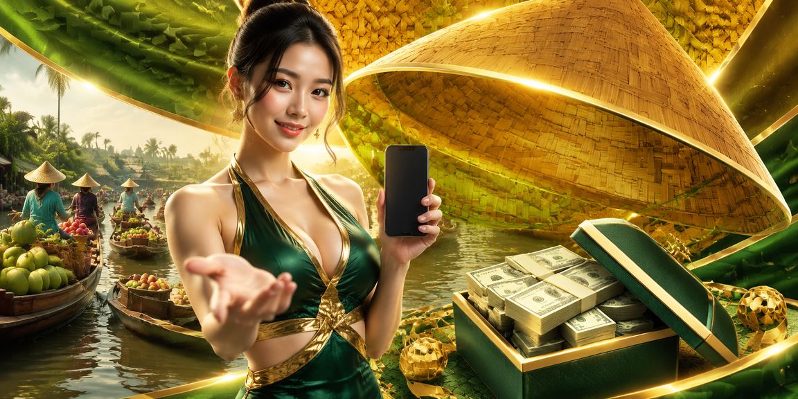 Người chơi tham gia khuyến mãi casino qua điện thoại bên sông Mekong